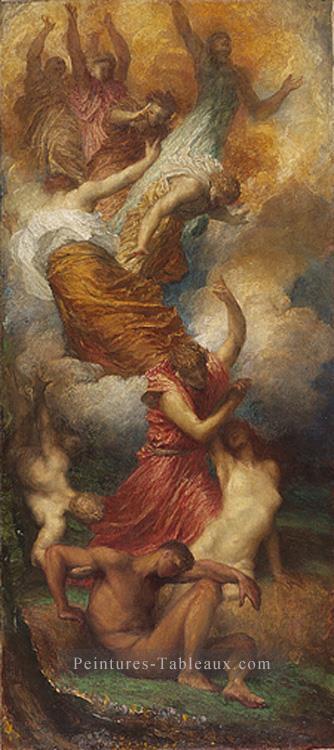 La Création d’Eve symboliste George Frederic Watts Peintures à l'huile